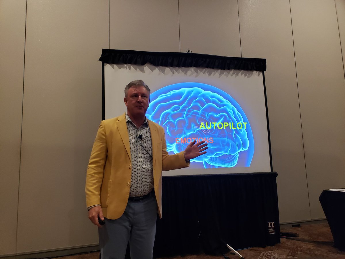 Always a great day when can listen to <a href="/jeffreynally/">Jeff Nally</a> talk about what he is passionate about- brain science and performance reviews. #NCSHRM #HRCommunity