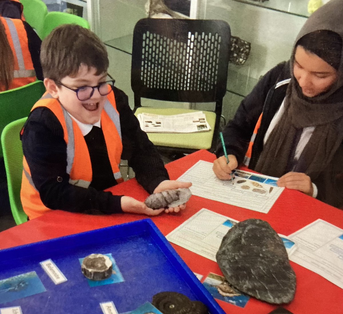 What an amazing trip year 6 had to the Lapworth Museum this week! Fossils, gems and dinosaurs galore! 🦖💎<a href="/paganelschool/">Paganel Primary</a>