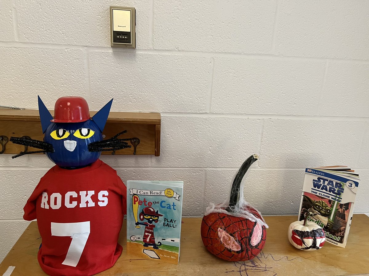 Turning pumpkins into storybook characters! #welovereading