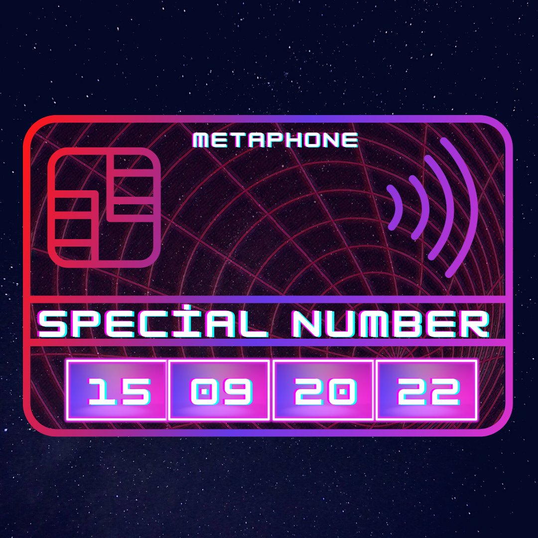 xTHEBKx's tweet photo. @ardavan_ https://t.co/H4C9Rr6VUg…
NEW PROJECT !!!
Custom Numbers for META. GİFT or SELL these Special Numbers.

@opensea #NFT #NFTProject #NFTCommmunity #NFTshill #NFTStory #Metaverse #METAPHONE #Number https://t.co/YSZlYRc7by