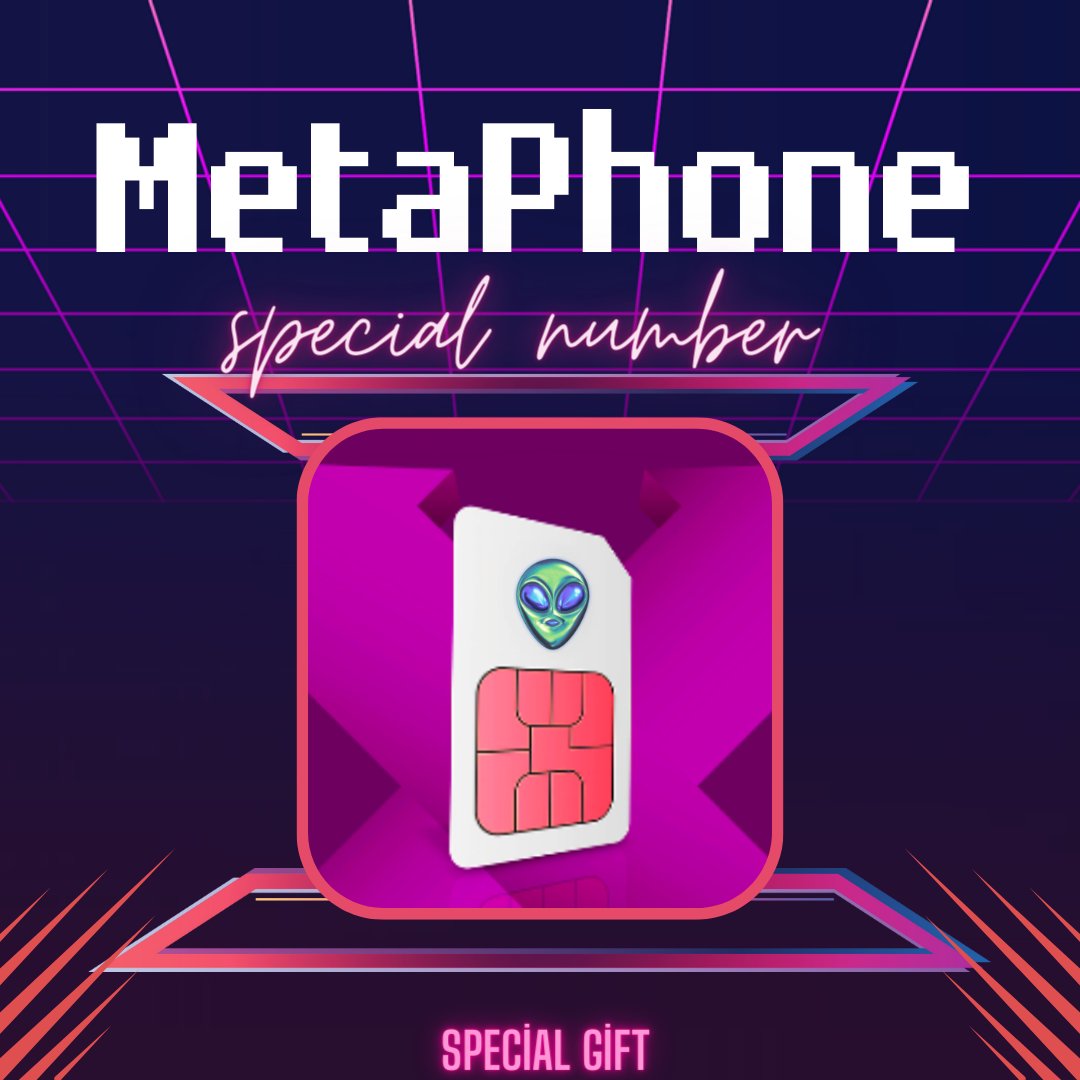 xTHEBKx's tweet photo. @NFTsAreNice https://t.co/H4C9Rr6VUg…
NEW PROJECT !!!
Custom Numbers for META. GİFT or SELL these Special Numbers.

@opensea #NFT #NFTProject #NFTCommmunity #NFTshill #NFTStory #Metaverse #METAPHONE #Number https://t.co/Yuz0l5yhxC