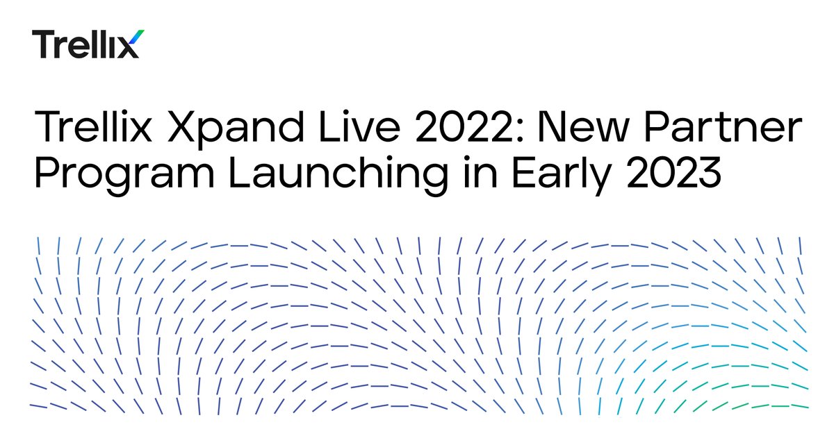 “Our unified partner program, Xtend, continues to reinforce our priority as a channel-first business,” <a href="/BrittNorwood/">Britt Norwood</a> said. 

Learn more about the program, set to launch in 2023, via @ChannelFutures:  go.trellix.com/3T8BhIW