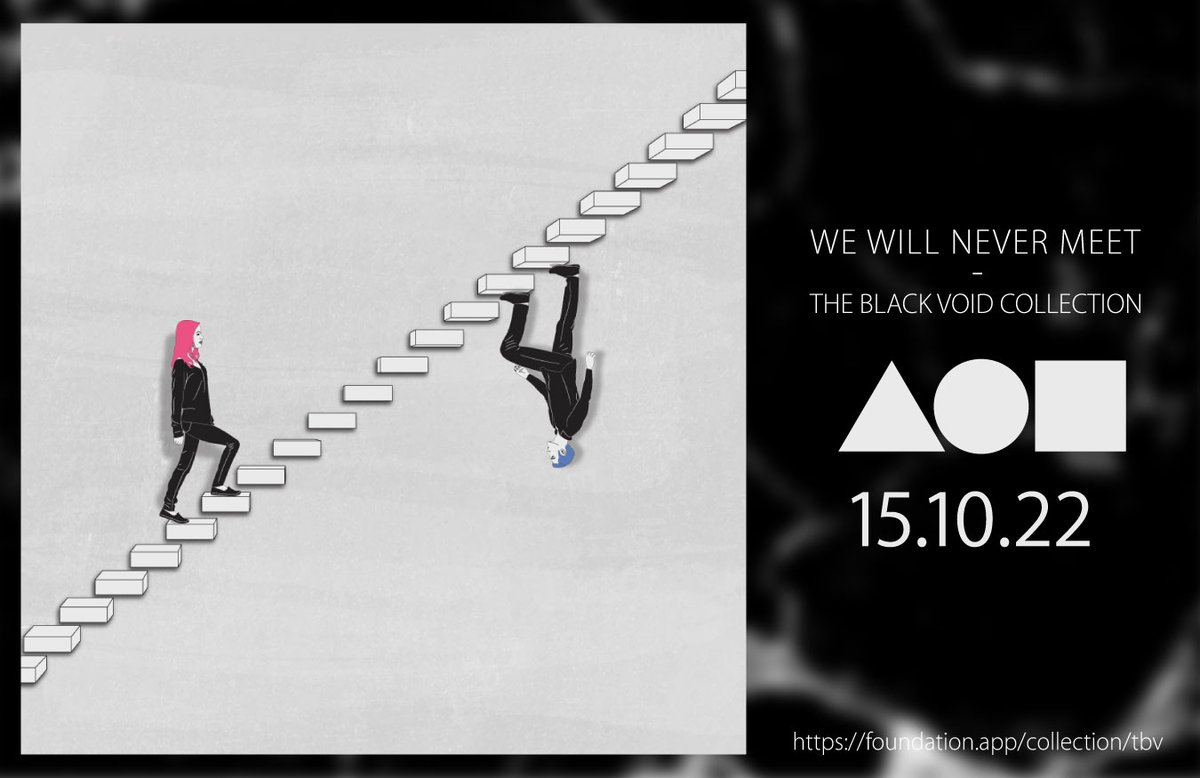 "We will never meet" soon available on Foundation