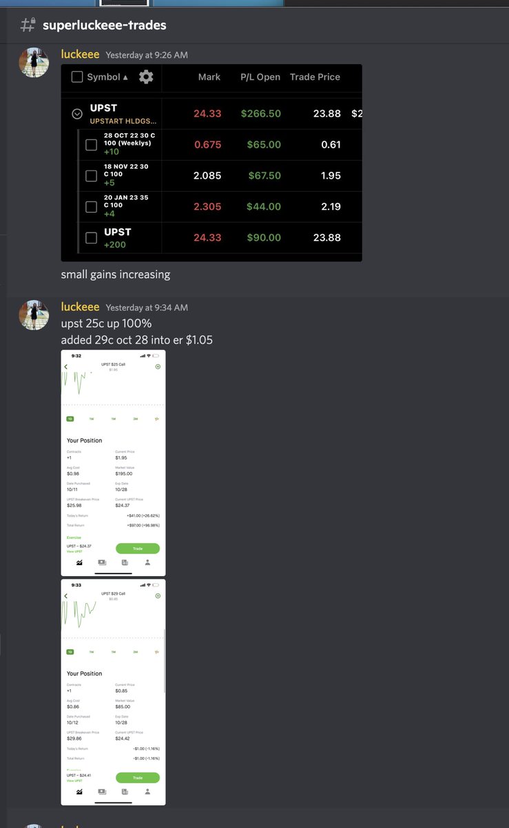 SuperLuckeee's tweet photo. #spy #cpi #pppi #spx I had thought cpi was going to be lower due to gas prices past couple months as well as a lower ppi. I went long spy 365 end of day/ with a strangle 350puts :) I think #nflx #tsla #amd #nvda #si #upst #amzn #meli #snow are great positions to build into nov https://t.co/751kPSB3CP