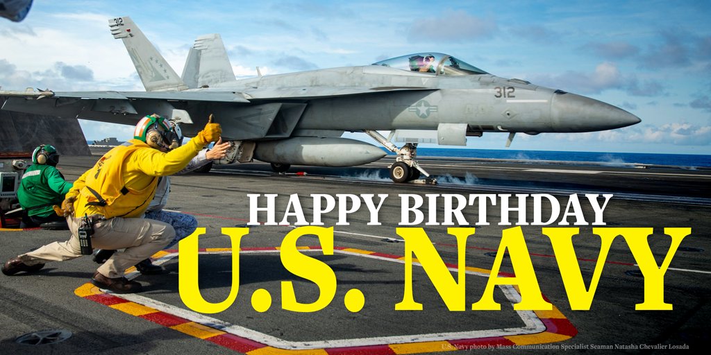 Happy 247th Birthday @USNavy!