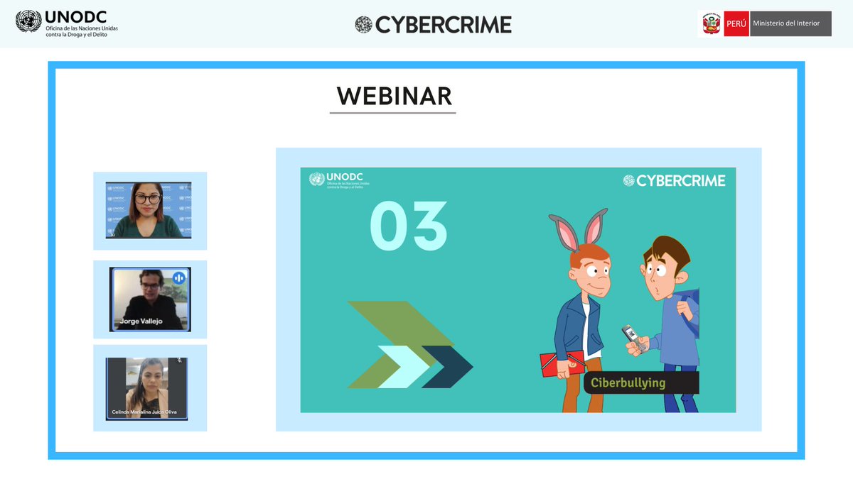 📣Desde @UN__Cyber participamos de la charla informativa sobre el buen uso del internet🌐junto al @MininterPeru🇵🇪 Conversamos con 5⃣8⃣padres de familia sobre la prevención🛡️ del #ciberbulling y los diferentes tipos de violencia digital