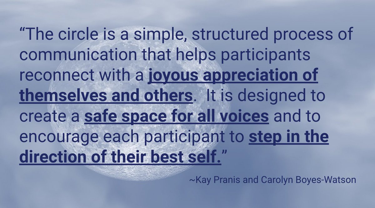 pathways2RC's tweet photo. Circle Keeper Training started last night, with another fantastic cohort from across the country and beyond!! Thank you for your all the wisdom you shared and dedication you bring to this work!
#RestorativePractices #RestorativePracticesTraining #CommunityBuilding #CircleKeepers https://t.co/o7bYaTSZI5