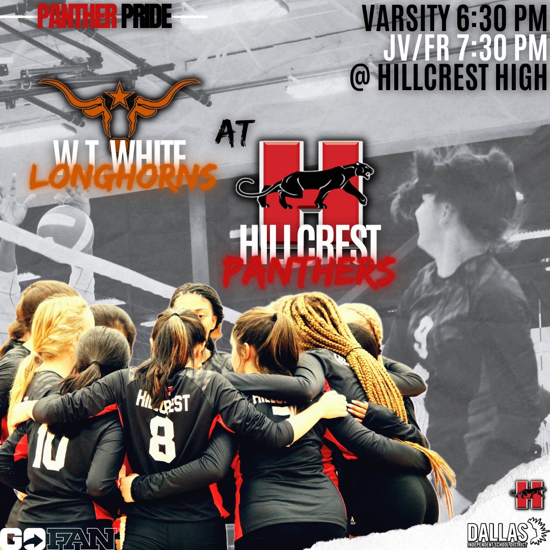 Hillcrest Volleyball (@hillcrest_vb) on Twitter photo Rivalry Night
#PantherPride
<a href="/dallasathletics/">Dallas ISD Athletics</a> <a href="/PanthersHHS/">Hillcrest HS</a> @hs_hillcrest <a href="/SportsDayHS/">SportsDayHS</a> @ Rivalry Night
#PantherPride
<a href="/dallasathletics/">Dallas ISD Athletics</a> <a href="/PanthersHHS/">Hillcrest HS</a> @hs_hillcrest <a href="/SportsDayHS/">SportsDayHS</a> @