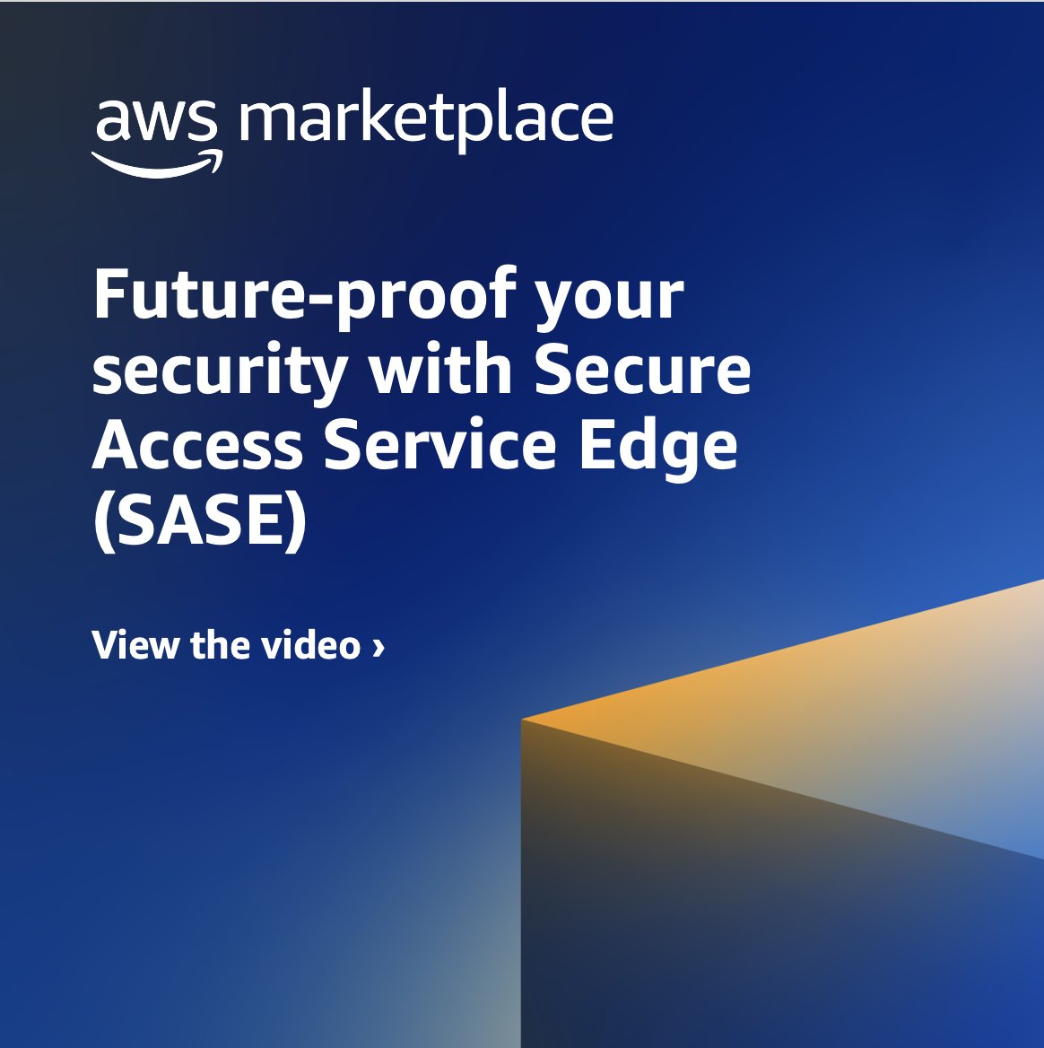 awsmarketplace's tweet image. Curious what secure access server edge (SASE) is, why it’s important &amp;amp; its role in your #security strategy? 🤔

In this video, you can learn how a SASE model can future-proof your security 🔒 for decades instead of only a few years. 

go.aws/3CMEFCP