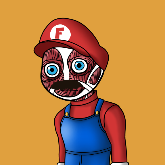 It's-a me! Mario! In the Flesh! 

3 HOURS LEFT in our discord shuffle! Come thru fam! 🫀🫀🫀 

#Algorand #AlgorandNFTs