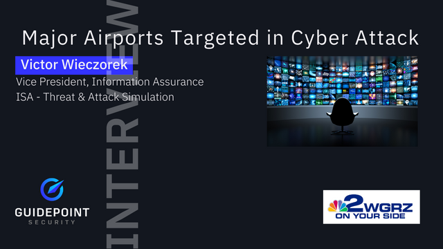 serdheim99's tweet photo. @WGRZ News caught up with Victor Wieczorek [@vwieczorek] VP, Threat &amp; Attack Simulation @GuidePointSec, on the rise in social engineering as we approach the holidays. Check it out! https://t.co/93bOt09ZBT #socialengineering #cybersecurity #infosec https://t.co/ihE81XnoeI