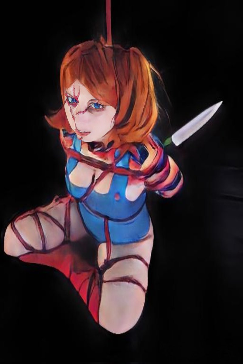 DreamSakuya's tweet photo. Il mio set shibari di Chucky, diventa un quadro 🥺 Set a tema halloween disponibile su onlyfans
#chucky #Shibarium #shibari #halloweenseason #Halloween2022 #shibariphoto #modelcosplay #horrorcosplay #onlyfan #supportme https://t.co/53gM8n4uuX