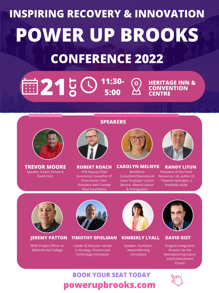 Excited to have two amazing events on one day #powerupbrooks #businessoftheyearawards