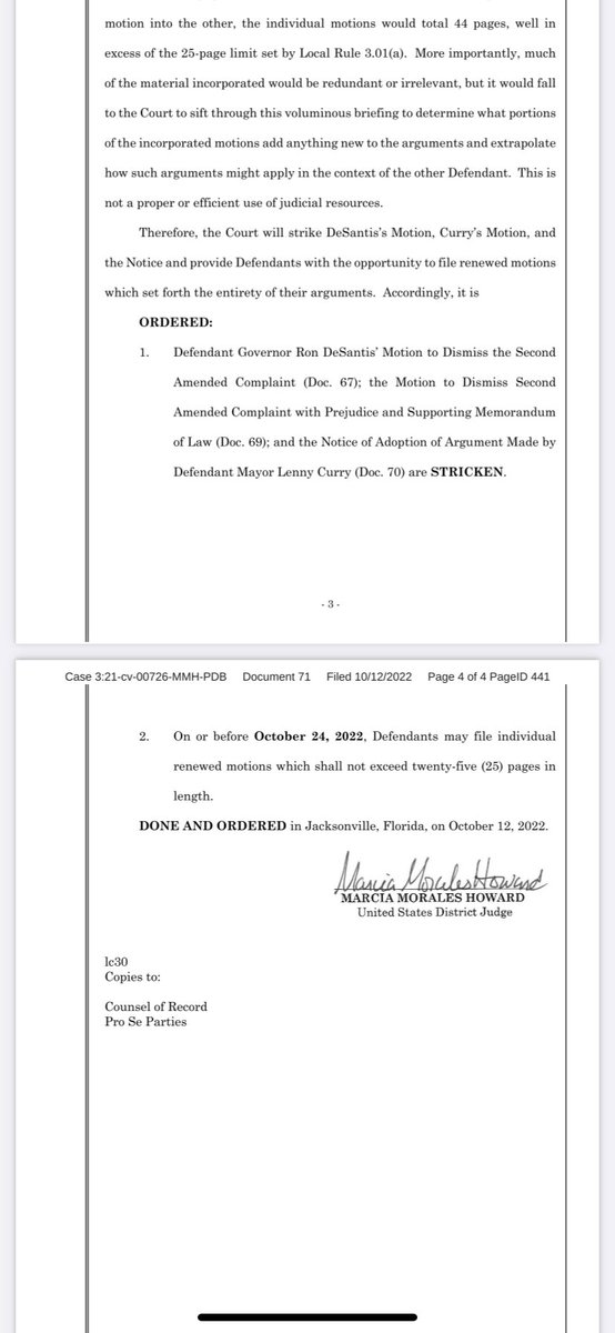 earl_jr's tweet image. Today a federal judge struck the Mayor @lennycurry of @CityofJax and @GovRonDeSantis motions to dismiss my suit to end tax funding of Confederate tributes. She basically said they were being lazy. Maybe their support for celebrating White supremacy is waining? #TakeItDown