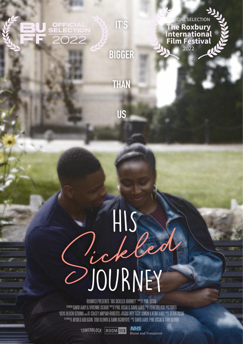Room113official's tweet image. HIS SICKLED JOURNEY OUT NOW!! 🩸🎥

Watch here; youtu.be/8FB1OAT4pNE

Thanks to @ukfullyfocused for supporting us with the release. And a big thank you to @hersickledjourney and @givebloodnhs for trusting and supporting us to spread awareness about sickle cell and giving blood