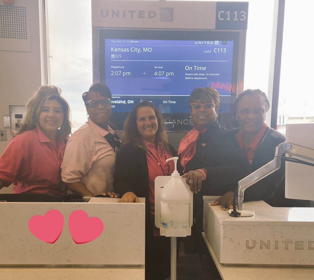 jojobils's tweet photo. Great friendships &amp; tons of support! All while we're Pretty in Pink!
#BreastCancerAwarenessMonth 
#United
#unitedconsistencyteam
#beingunited
#GoodLeadstheWay
@jordon_bykowsky
@MikeHannaUAL
#EWRairport https://t.co/YJ1EM9EiVe