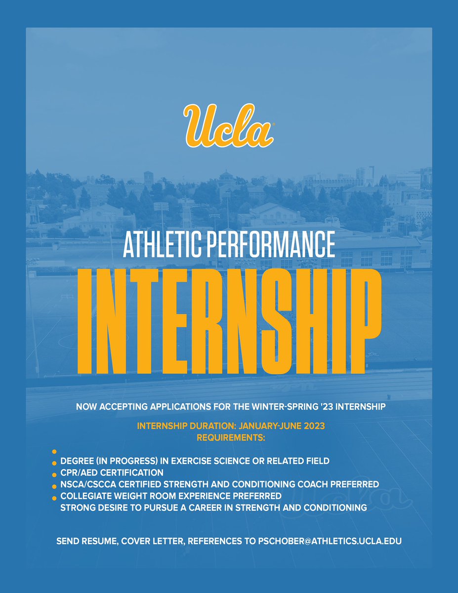 UCLA Athletic Performance (@ucla_ap) on Twitter photo 