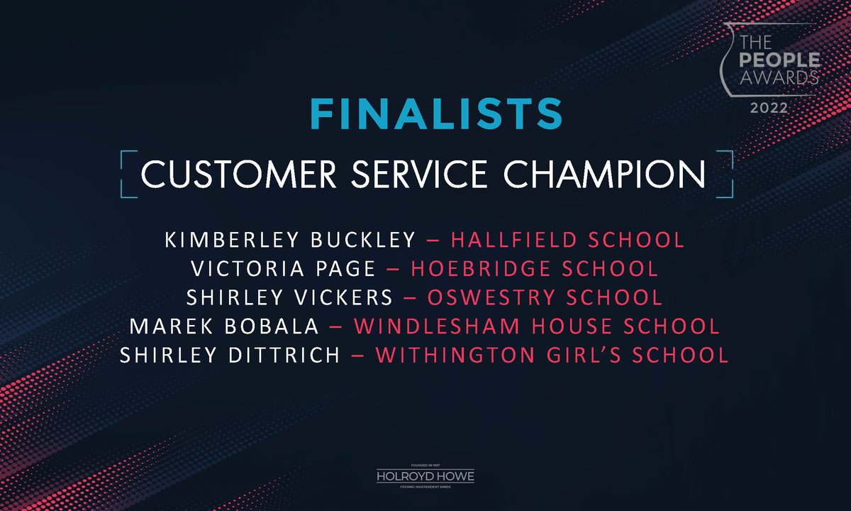 HolroydHowe's tweet photo. From the judging panel, Pamela Dixon had the following to say “The people who make up our teams are from all walks of life. What our awards aim to do is recognise those who put their #heartandsoul into making an #everydaydifference for our pupils, clients and their colleagues. https://t.co/n2Hj7rlPPD