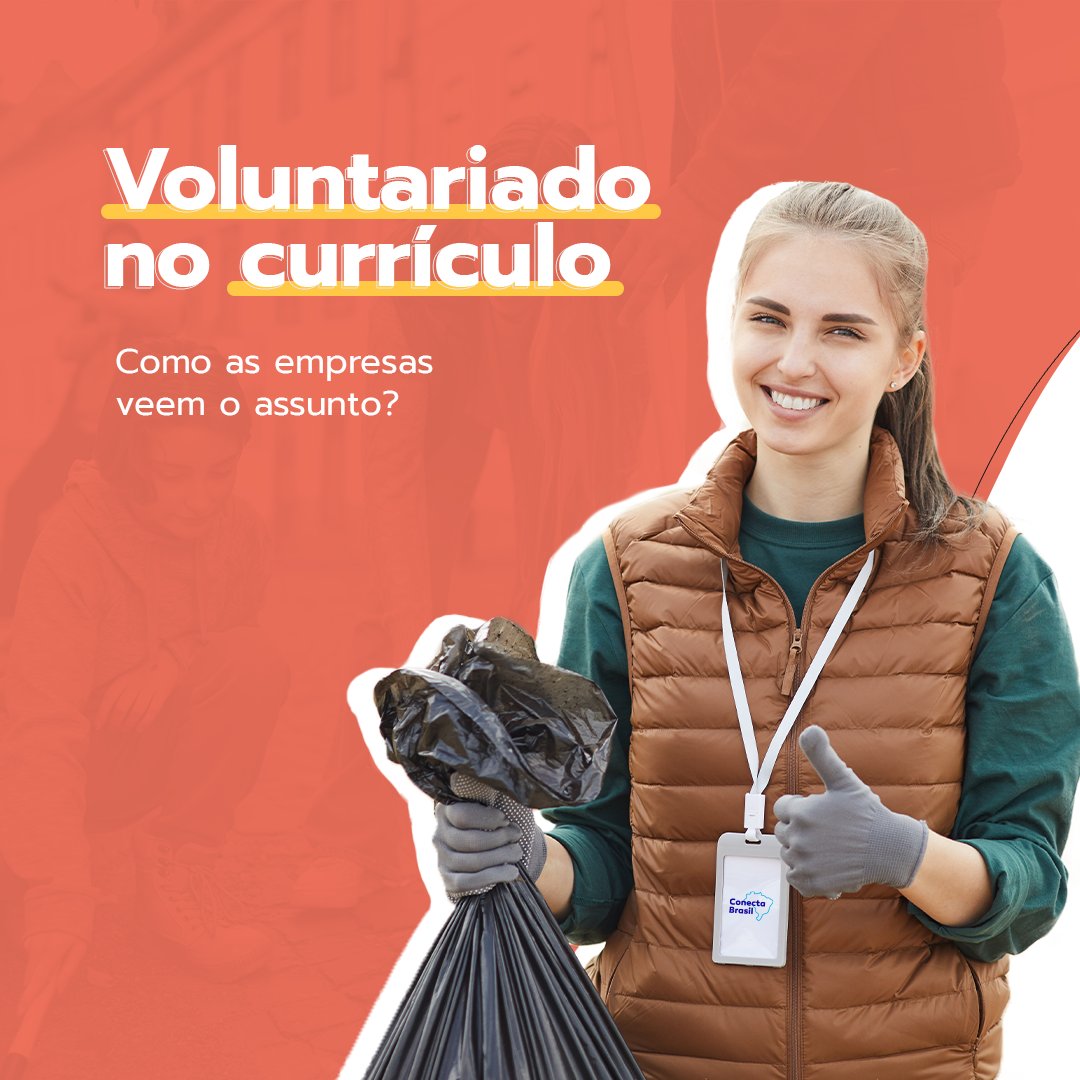instconectabr's tweet photo. Além de tornar o seu currículo mais encorpado, o #voluntariado pode ser o seu diferencial na sua carreira. Conheça as vantagens.👇
#ConectaBrasil #Voluntariado #Experiênciaprofissional #currículo https://t.co/d3lNba6chl