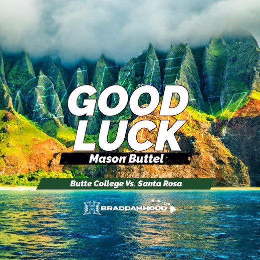 Masonbuttel's tweet photo. Big thanks to @HawaiiFootball for sending me their best wishes for this Saturday! Time to BTA! 🤙🏽
@ButteFootball @Coach_Snelling https://t.co/KZXsXbEdqv