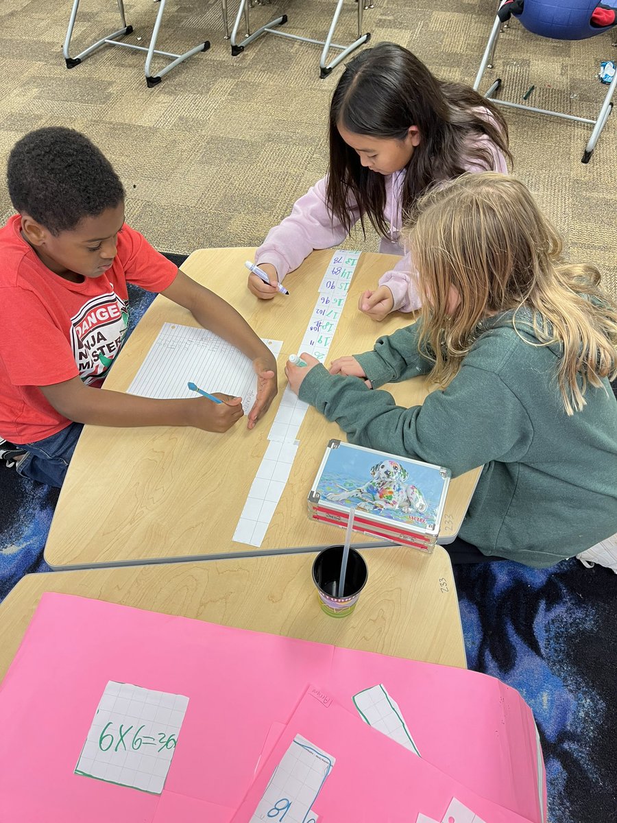 DResch00's tweet photo. Our crew is knocking ratio tables out of the park! @waukeshaschools #sdwmath @MichelleTranchi @Mike_Ell96 @bhart610 https://t.co/8SWq2oJRwx