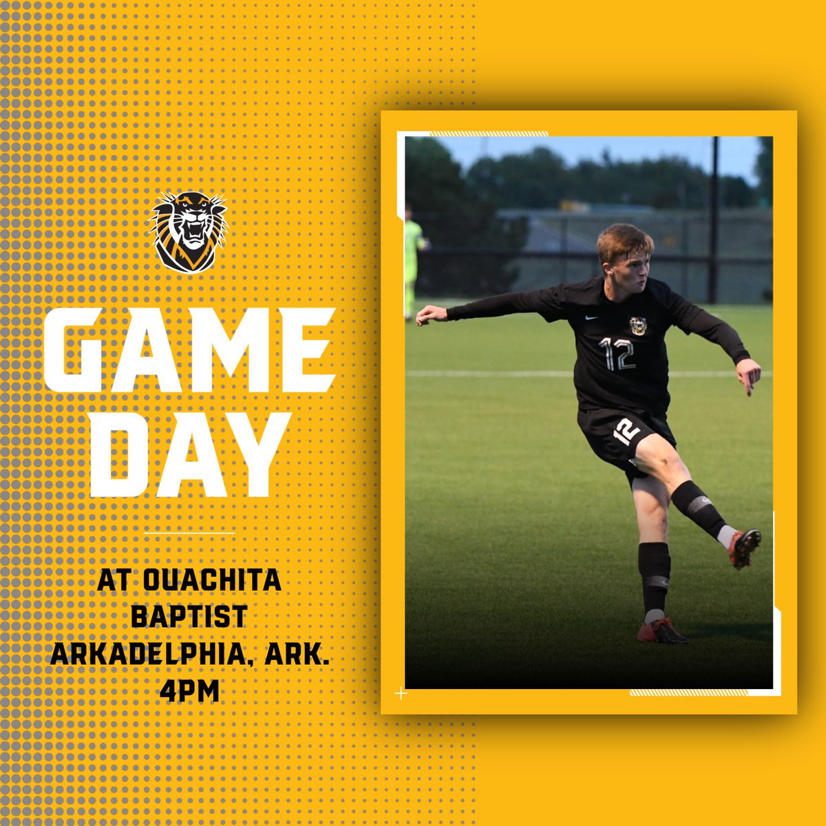 The No. 16 ranked Tigers start their  swing through Arkansas today at Ouachita Baptist. Start time is 4 p.m. in Arkadelphia.
Live coverage - fhsuathletics.com/coverage
#DefendTheFort