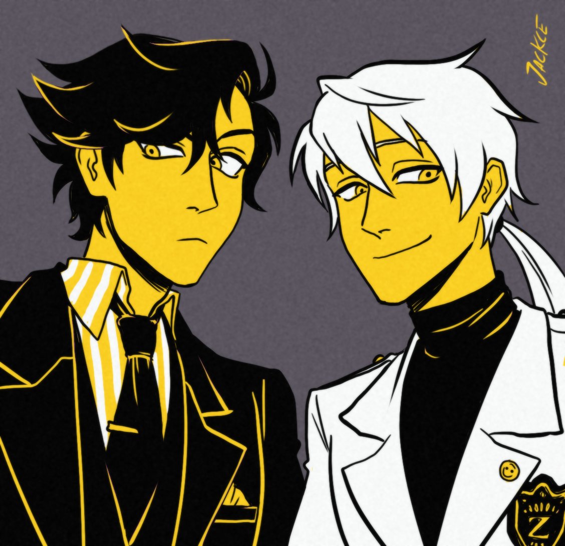 Jackce's tweet photo. Another old Tumblr sketchy request
#MysticMessenger
#JuminHan #mmZen #HyunRyu https://t.co/R5aKKVP7IW