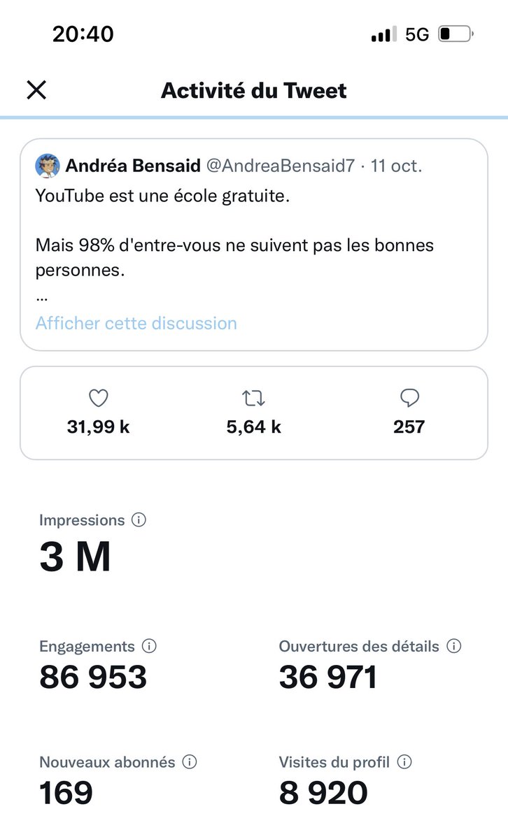 Andréa Bensaid tweet media