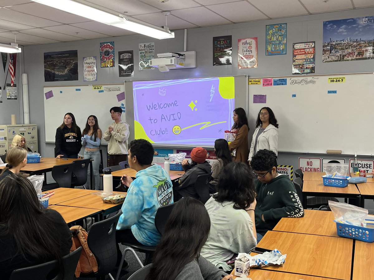 Foothill AVID tweet media