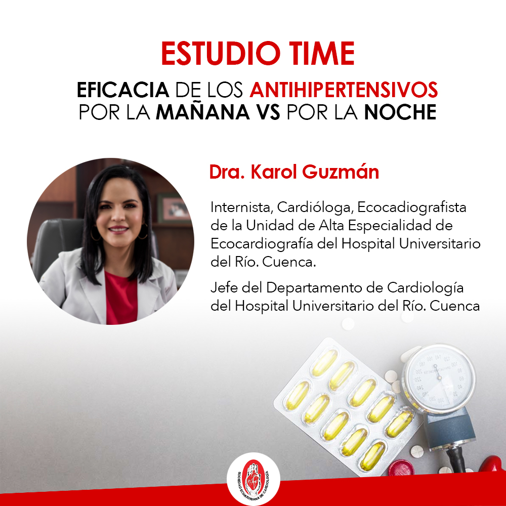 cardiologiaec's tweet photo. 📄Estudio TIME: Eficacia de los antihipertensivos por la 🌤mañana vs por la 🌙noche
👉Más de mil millones de personas tienen presión arterial alta en todo el mundo...➡️ https://t.co/FzFJ8WLGnQ
#sec #cardiologia #consensocardiologia #EstudioTime #antihipertensivos https://t.co/nvsXgUYwki