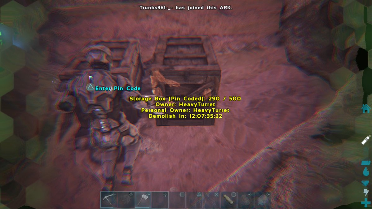 MatchaKuro's tweet photo. また見っけ！┌(._.♡)┐ｱﾘｶﾞﾀﾔｰ
#ARKSurvivalEvolved #pvp https://t.co/vPvyC52lYq