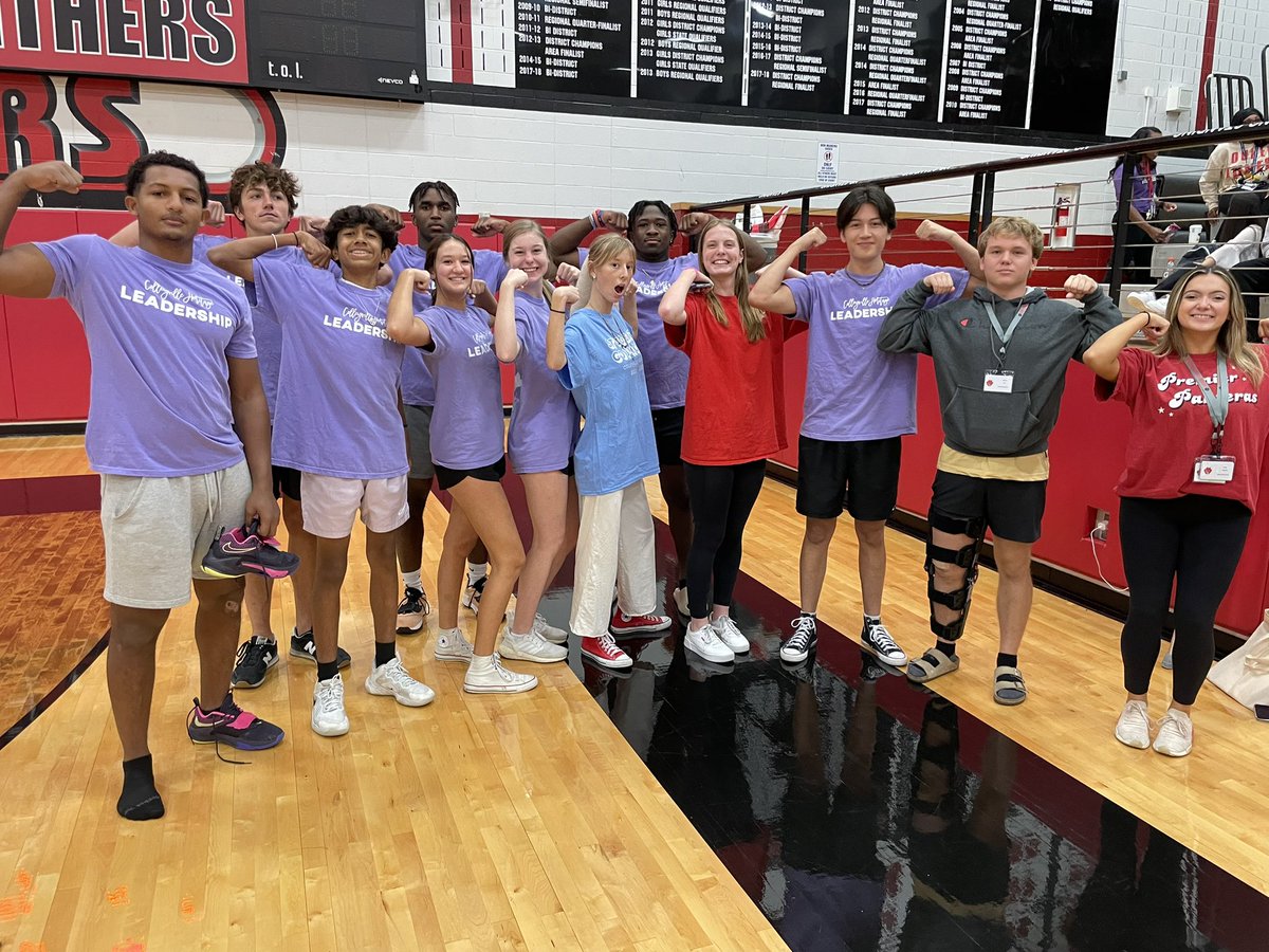 Leardership ready for the basketball tournament!