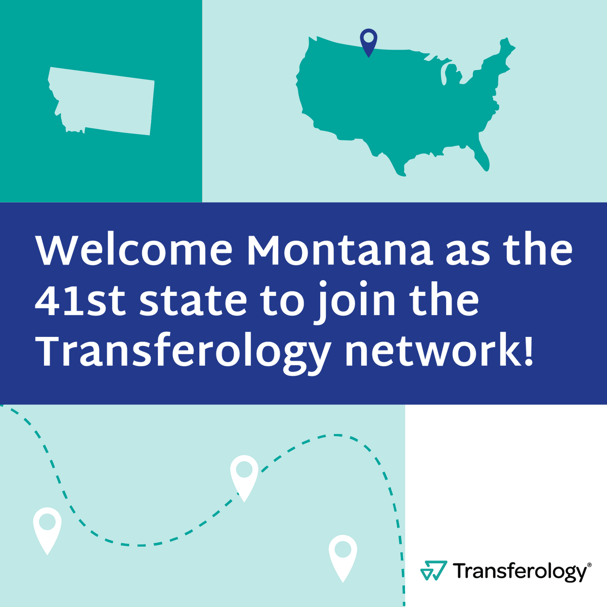 CollegeSource's tweet photo. We are excited to announce @umontana as the latest addition to @transferology making Montana the 41st state to join the nationwide transfer network! #HelloMontana #TransferSuccess #StudentTransfer https://t.co/oD6z4IPBY9