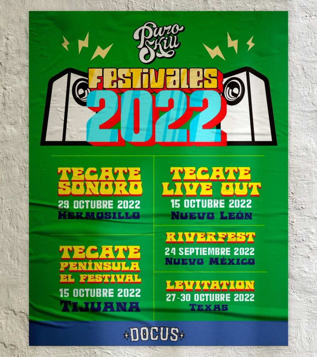 DocusMx's tweet photo. Ya casi se acaba el año, pero en la frontera aun nos quedan algunos festivales de música para disfrutar sacando los pasos prohibidos 💃🏼🎶 ¿A cuál vas a ir? @FestivalSonoro @tecateliveout @TecatePeninsula @LEVITATION https://t.co/1a3JalUbj3