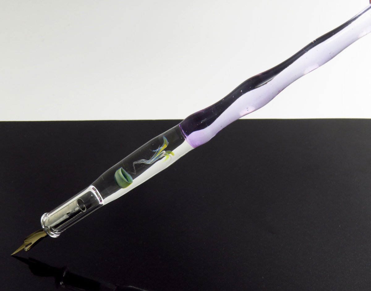 SteamPunkGlass's tweet photo. Doh! I forgot to add the silver fume luster to this Jellyfish glass! So, one &amp; only like this just added, first to grab it gets a bargin as I've popped it on at a lower price too!  https://t.co/EBc5Zsy5ic https://t.co/CPYep5QWea
