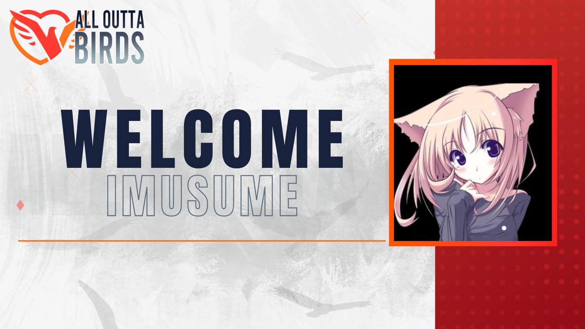 AllOuttaBirds's tweet photo. Another bird joins the flock! Join us in welcoming @iMusume__ to All Outta Birds. This one has been a long time coming. #BirdUp

Her Twitch: https://t.co/YRNqKnNfCo https://t.co/Z5Nflzf1MA