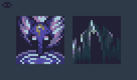 Labreris's tweet photo. October sprites (tw: jumpscare, death, spooks)
#pixelart https://t.co/8C2hzqT2qv