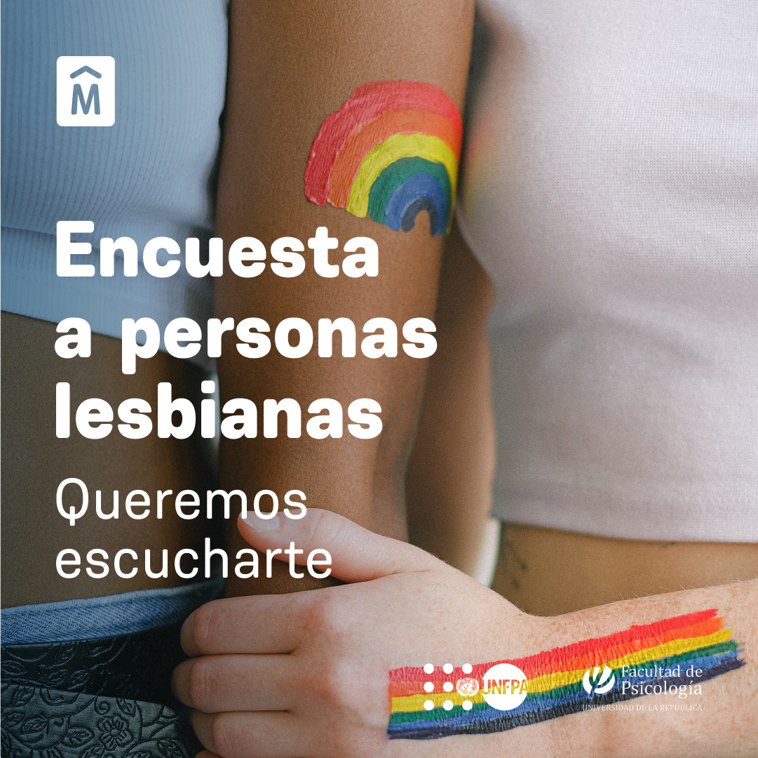 🌈 Saber más de vos nos importa

Si te interesa participar, escribinos con tus datos de contacto, queremos escucharte. 
👉 Correo electrónico: encuestas.diversidad@imm.gub.uy

La participación es voluntaria y anónima. 
<a href="/IMgenero/">Montevideo Género</a>