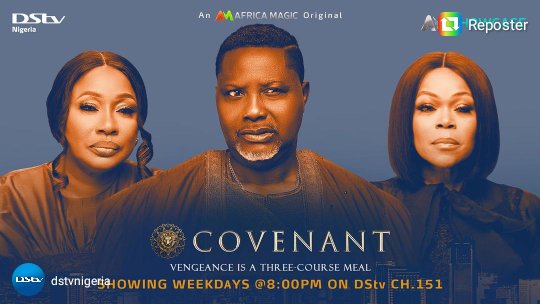 The Hottest thing on T.V. in Africa right now..on Showmax and Africa Magic Showcase Channel 151..#amcovenant