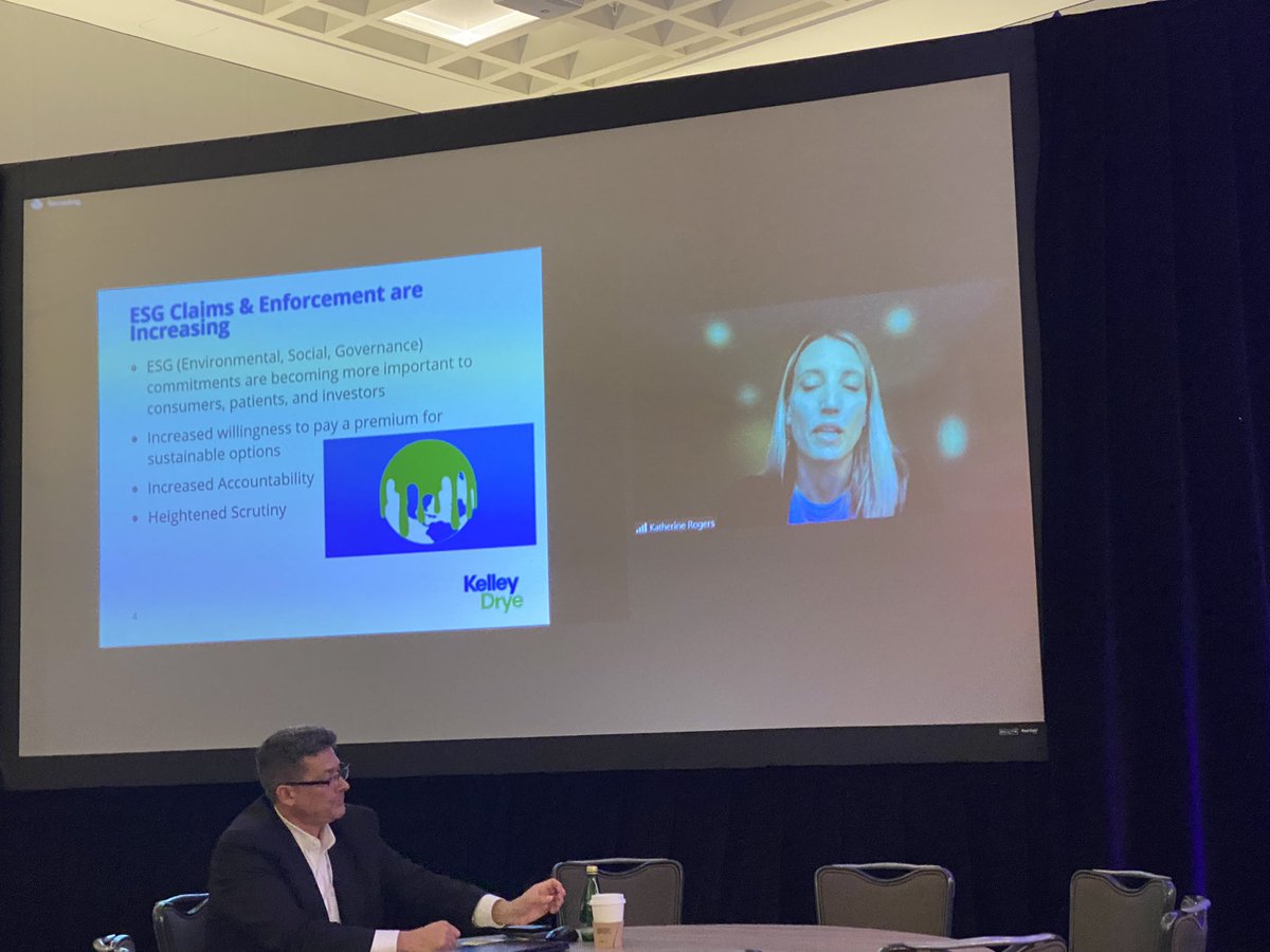 Katherine Rogers of <a href="/KelleyDryeAdLaw/">Kelley Drye Ad Law</a> on ESG trends in advertising #adpromo22