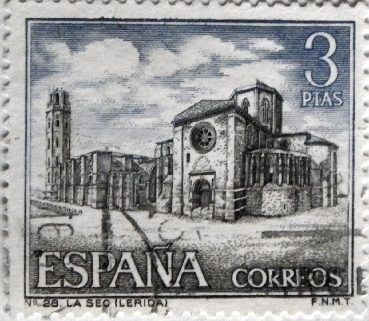 LA SEO - LÉRIDA
#filatelia , #philately , #philatelie, #Stamps