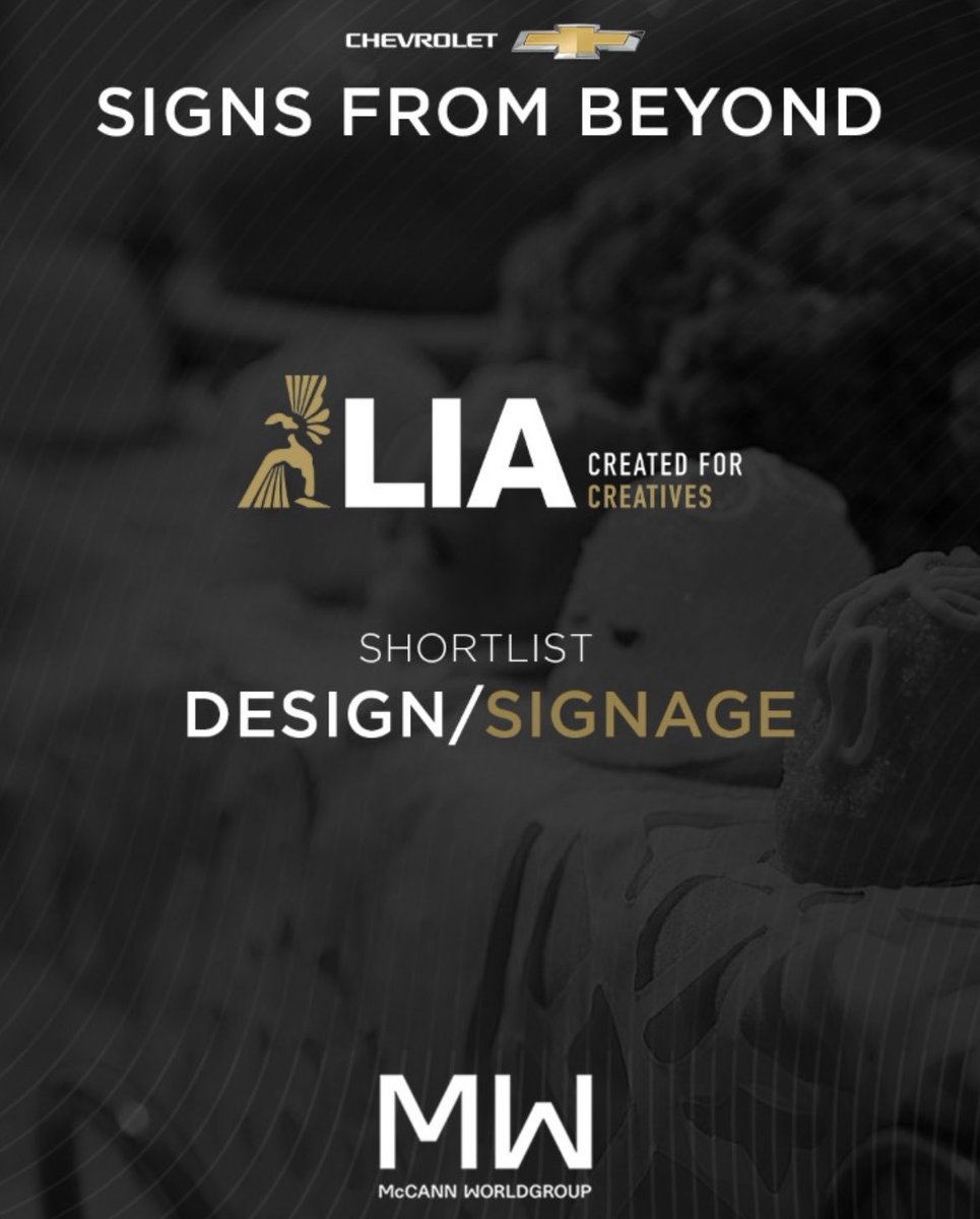 Timburgera's tweet photo. London International Awards. Único shortlist del mundo en esa subcategoría. Ojalá se nos haga.🔥@ArturoVelaz @escK @McCannMexico https://t.co/T7iX2MssHO