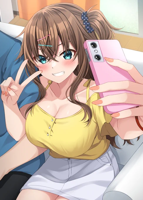 「ほらもっと寄って!撮るよ～!」 
