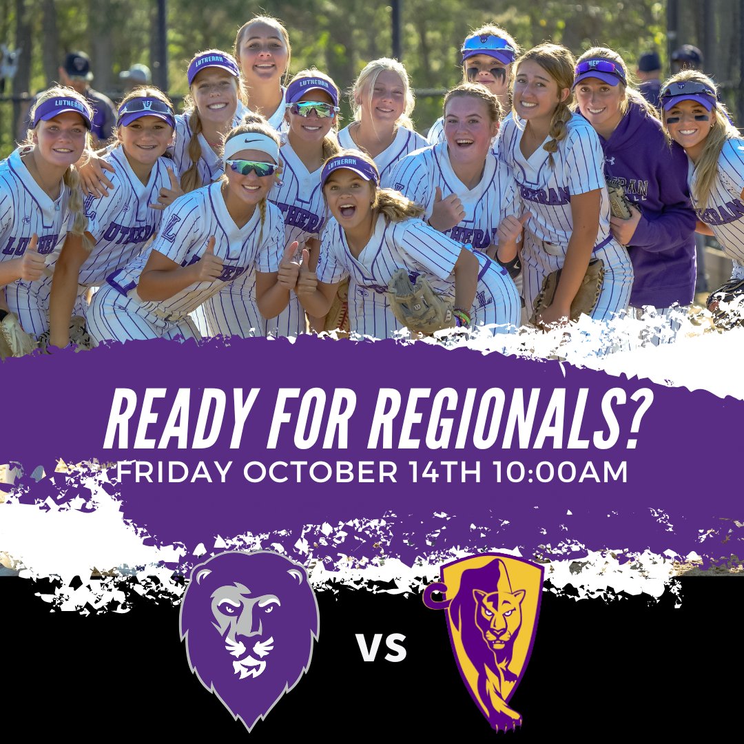 Regionals start tomorrow at 10:00am - LET'S GO LIONS!!! 📆 Friday, October 14th 🆚 Boulder Panthers ⏰ 10:00AM 📍Salisbury Equestrian Park Field #4 🌞63 and Sunny for First Pitch Synergy Sports and Rehab @CHSAA #luhisoftball #goluhi chsaanow.com/news/2022/10/1…