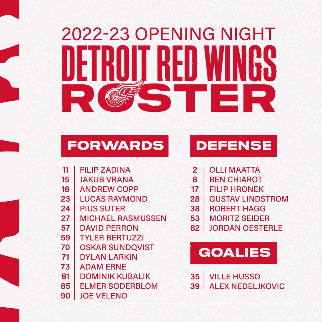hårdtarbejdende Fortælle Bliv sammenfiltret Detroit Red Wings on Twitter: "We readyyyy! #LGRW https://t.co/ZefZ8NdYFI"  / Twitter
