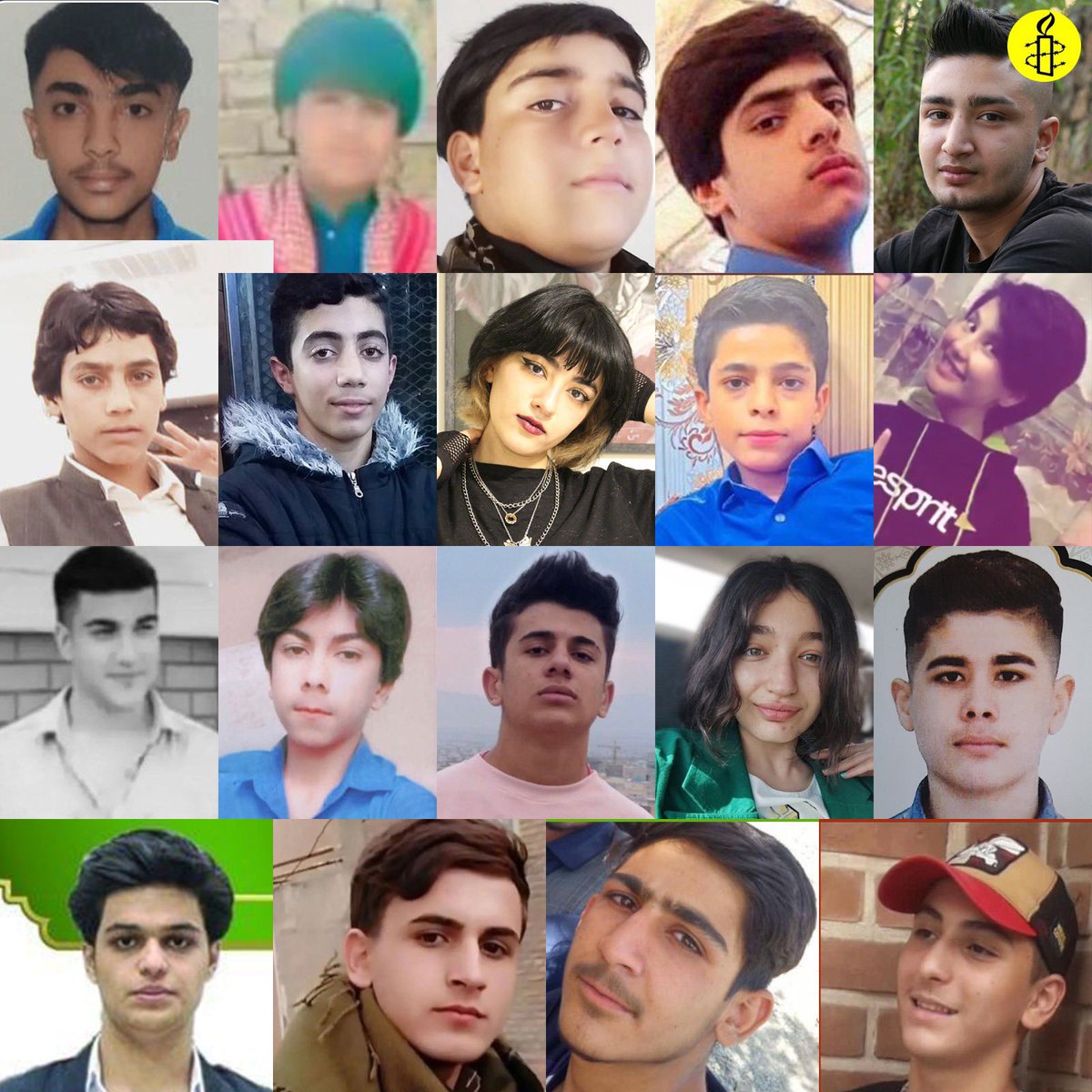 SamanArbabi's tweet photo. Islamic Republic of #Iran is extremely efficient in killing underage children.Both in protests&amp;state executions. Yes, underage executions are carried lawfully by the regime. In last 28 days at least 23 kids(protesters)have also been killed by the regime. @AmnestyIran 
#MahsaAmini https://t.co/OWlBC5OMOe
