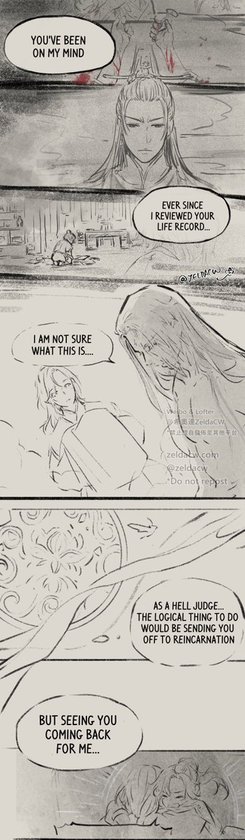 📢Mo Xuanyu Underworld story comic monthly update~ (Oct. 1 of 2)

*for previous (or next) parts of the story check replies or see my Twitter moment "For Mo Xuanyu" 