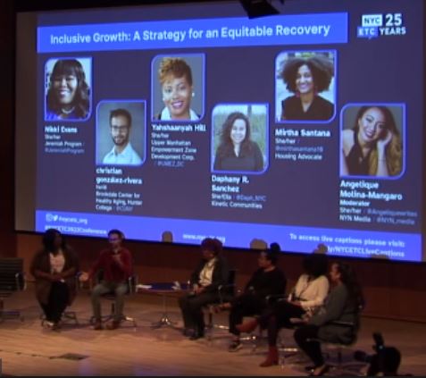Important discussion on the intersections of #housing, #economicdevelopment &amp; #workforcedevelopment to promote #equity &amp; upward mobility at <a href="/NYCETC_org/">NYCETC</a> #NYCETC2022Conference. Fantastic panel 
<a href="/JeremiahProgram/">Jeremiah Program</a> @BrookdaleAging <a href="/UMEZ_DC/">UMEZ</a> @Daph_NYC_ @mirthasantana10 <a href="/Angeliquewrites/">Angelique Molina-Mangaroo</a>.
