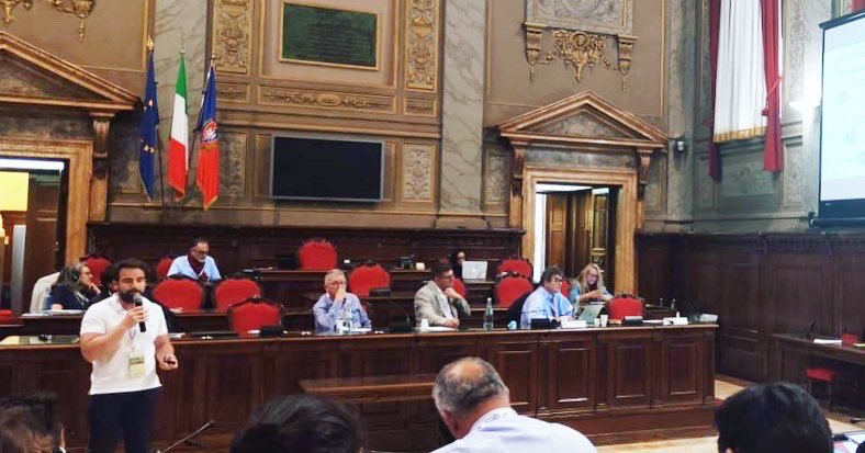 BLC3campus's tweet photo. The President and CEO of BLC3, João Nunes, was present as a speaker at the 4th International Yale Symposium on Olive Oil & Health, held in Rome. 🫒♻️
#BLC3 #Science #Technology #Innovation https://t.co/kkDMXWvyGS