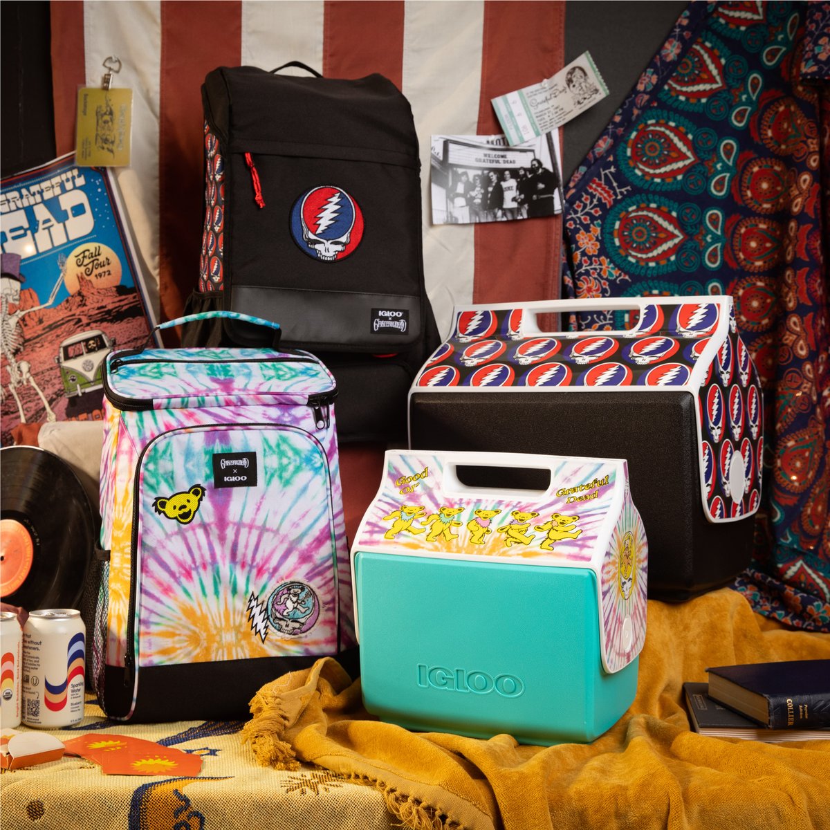 iglooproducts's tweet photo. Experience the softest rendition of our @gratefuldead coolers. And the perfect accompaniment to the Playmate.
Score the new Good Ol’ Grateful Dead Backpack and fan-fave Playmate here: https://t.co/1bhpxpOmP8
#GratefulDead #DancingBears #IglooCoolers #IglooPlaymate https://t.co/y12TFKn3Vq